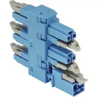 Wago 890-1907 5-voudige verdeeldoos 890 Totaal aantal polen: 2 16 A Blauw 50 stuk(s)