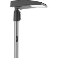 Performance In Lighting LED Mastarmatuur | 30W 2700K 3400lm 727 | 60mm Grijs IP66 Dimbaar