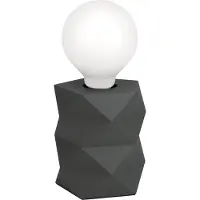 Eglo Swarby Tafellamp - E27 - 12 cm - Grijs
