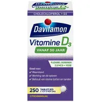 Davitamon 4x Vitamine D3 Vanaf 50 Jaar 250 Tabletten