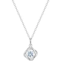 Rafaela Donata Ketting blauw / zilver