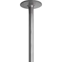 Performance In Lighting LED Mastarmatuur | 16W 3000K 2056lm 730 | 90mm Antraciet IP65 Dimbaar