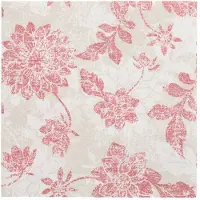 Papstar 50 Servetten ROYAL Collection 1/4 vouw 40 cm x 40 cm bordeaux Flowers