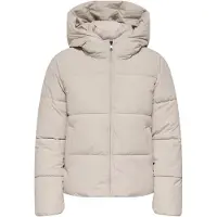 ONLY Onljuta Puffer Jacket Dames Beige Xxs