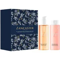 Lancaster Skin Essentials - Refreshing Express Cleanser Face & Eyes 400ml + Comforting Perfecting Toner Dry Skin 400ml