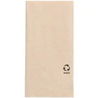 Papstar 250 Servetten, 2-laags 1/8 vouw 33 cm x 33 cm natuur gemaakt van gerecycled papier