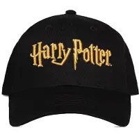 Difuzed Harry Potter - Gold Logo Verstelbare pet - Zwart