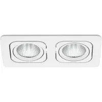Eglo Inbouwspot LED 'Vascello P1' 2x 6,4W Wit incl. drivers