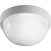 Performance In Lighting LED Opbouwarmatuur Ø215mm | 1X E27 Max 60W | IP43 Wit