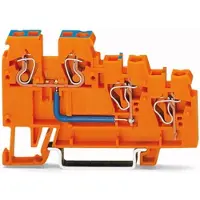 Wago 270-564 Initiatorklem 5 mm Spanveer Oranje 10 stuk(s)
