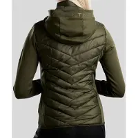 Montar MOELIZA HYBRID JACKET GUN METAL CRYSTALS Donkergroen