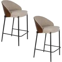 Dutchbone barkruk (set van 2) Rodin