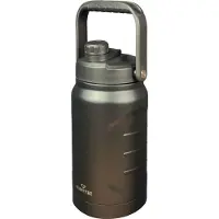 Rubytec Shira Superjug - 2.5 L - Thermosbeker - Vacuüm Drinkfles - Thermosfles - Waterfles - RVS Drinkfles - Urenlang Koud of Warm Drinken - Lekvrij - BPA-vrij - Zwart