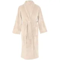 Tiseco - Kamerjas PIPPA - Zachte Jacquard Flanel, pluizig, warm - S/M, ivoor