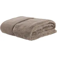Tiseco - Plaid TOMO - Luxe & Warme Woondeken voor Bank of Bed - 150x200 cm, taupe