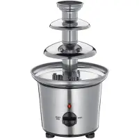 SCH Chocoladefontein - Chocolade fontein - Chocolade druppels - Zilver - 19cm x 19cm x 33cm