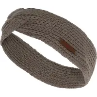Knit Factory Joy Gebreide Dames Hoofdband - Haarband - Oorwarmers dames - Hoofdwarmer vrouwen - Hoofdband winter - Marron - Bruin - One Size