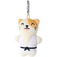 Nihon Sleutelhanger knuffel | Kat in gi