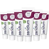 Zendium Tandpasta - Sensitive+White - Sensitive Whitener - Voordeelverpakking 6 x 75 ml