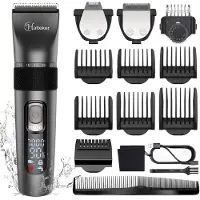 Hatteker 3-in-1 Tondeuse voor Heren – Baardtrimmer, Precisietrimmer & Haartrimmer – Waterdicht – USB Oplaadbaar