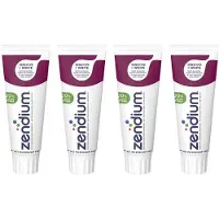 Zendium Tandpasta - Sensitive+White - met 100% natuurlijke enzymen - 4 x 75 ml