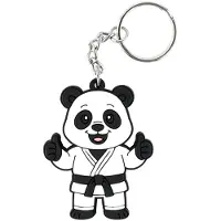 Nihon Sleutelhanger Rubber Martial Arts Panda in gi