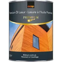 Coop Premium - Oliebeits - Palissander - Weerbescherming - Tussenlaagglazuur - UV blokkers - 0,75L - 3 Stuks