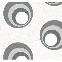 Marburg Wallcoverings Retro behang nena zwart wit grijs