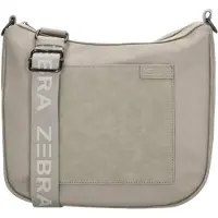 Zebra trends Schoudertas Ingrid Licht Grijs