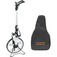 Laserliner RollPilot X12, Rolmaat voor afstandsmeting, meter, Zwart, Wit, Digitaal, 9999,9 m, 0,1%