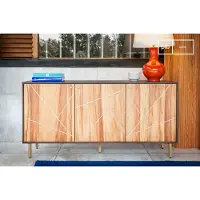 PIB Scandinavisch houten dressoir Linéa
