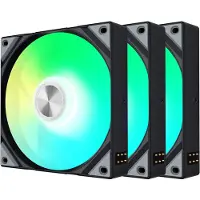 TRYX ROTA SL ARGB 120 zwart 3-pack | Kastventilator