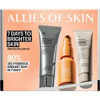 Allies of Skin 7 Days to Brighter Skin Anti Aging Skincare Kit Gezichtsverzorgingsset 1 st