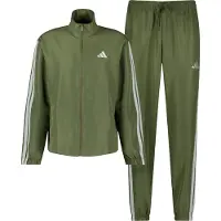 Adidas Trainingspak olijfgroen / wit