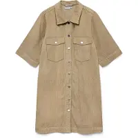 Vero Moda Blousejurk bruin