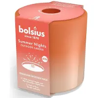 Bolsius Kaars In Glas Summer Nights Terracotta / Beige 40 Uur D 10 H 10 Cm