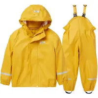 Helly Hansen Bergen 2.0 PU, regenpak, junior, geel