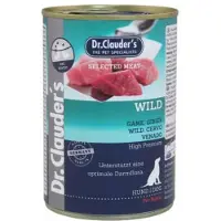 Dr. Clauder's wild natvoer hond 6 x 800 g