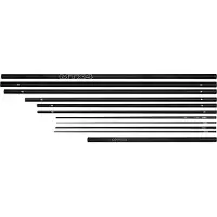 Matrix Fishing Mtx4 V2 4 Pole Fishing Rod Section Zilver