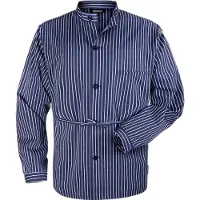 Fristads Katoenen overhemd 431 VL Blauw/wit maat M heren