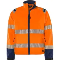Fristads High Vis Green Stretch Jack Klasse 3 4647 Gstp | Maat: XXL