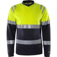 Fristads Flamestat Hi Vis T-shirt Met Lange Mouwen Klasse 1 7107 Tfl | Maat: XXL
