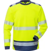 Fristads High Vis T-shirt Lange Mouwen Klasse 3 7724 Thv | Maat: L