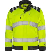 Fristads High Vis Green Jack Klasse 3 4067 Gplu | Maat: XXXL