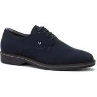 Martinelli Heren Watford-leren schoenen in marineblauw (41), Leer, Plat, Veters, Casual 1689-2889XA