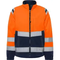 Fristads High Vis Fleecejack Winddicht Klasse 3 4041 Fe | Maat: XS