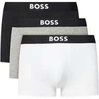 BOSS Boxershorts grijs / zwart / wit