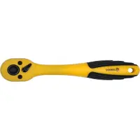 VOREL 53577 - Gebogen Ratelsleutel - 1/2'' - Ergonomisch - Staal CrV