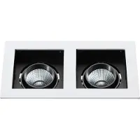 Eglo Inbouwspot LED 'Biscari 1' 2x 7W Wit incl. drivers