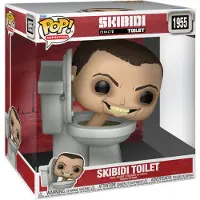Funko POP! Skibidi Toilet Super Sized Jumbo Figure 25 Cm Beige,Wit Kinderen